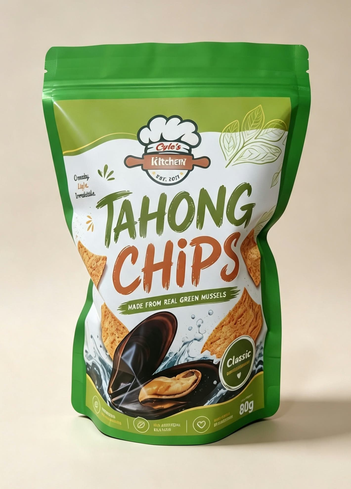 Tahong Chips — artisanal Capiz seafood snack